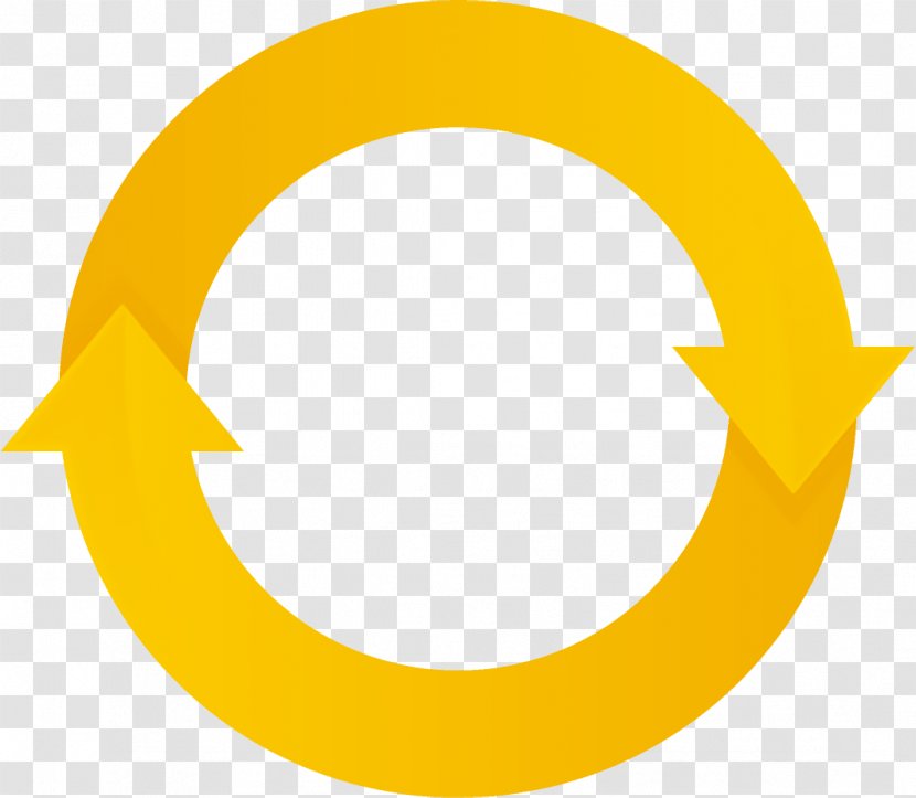Yellow Circle Line Clip Art Font - Symbol Transparent PNG