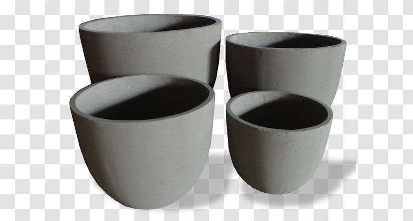 Flowerpot Glass Fiber Fiber-reinforced Concrete Cement - Composite Material - Ceramic Pots Transparent PNG