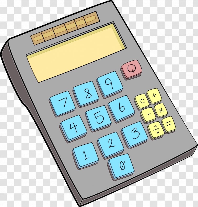 Clip Art Calculator Mathematics Vector Graphics - Electronic Device - Games Transparent PNG