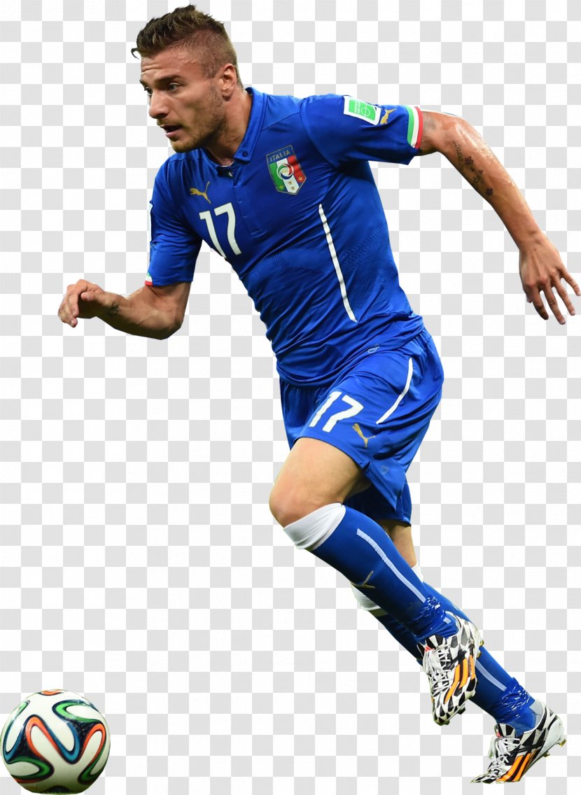 Ciro Immobile Football Player Soccer Rendering Sport - Sportswear - Italy Transparent PNG