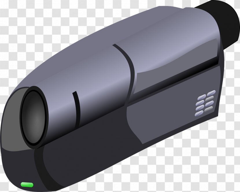 Camcorder Clip Art - Free Content - Grey Camera Transparent PNG