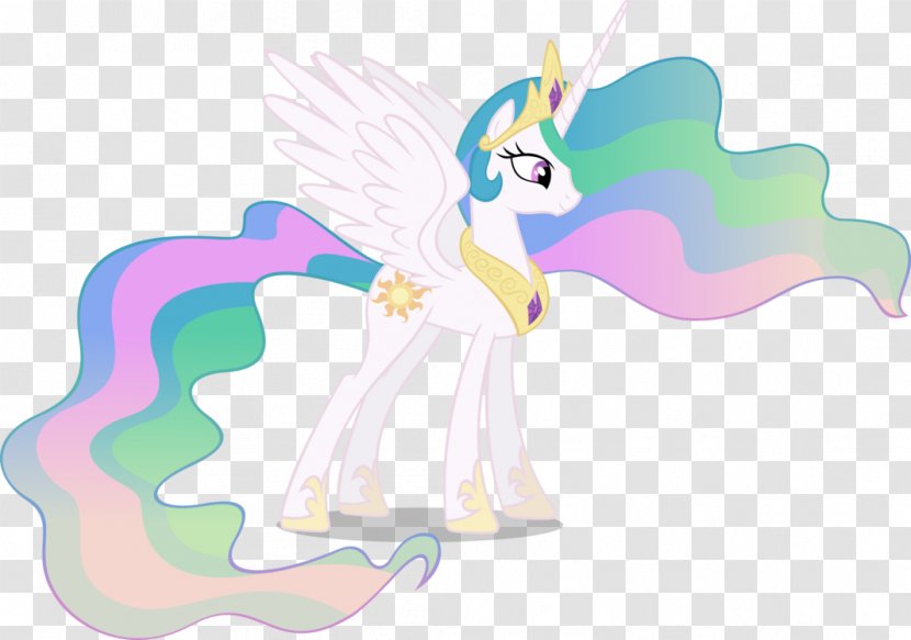 Princess Celestia Pony - Animal Figure Transparent PNG