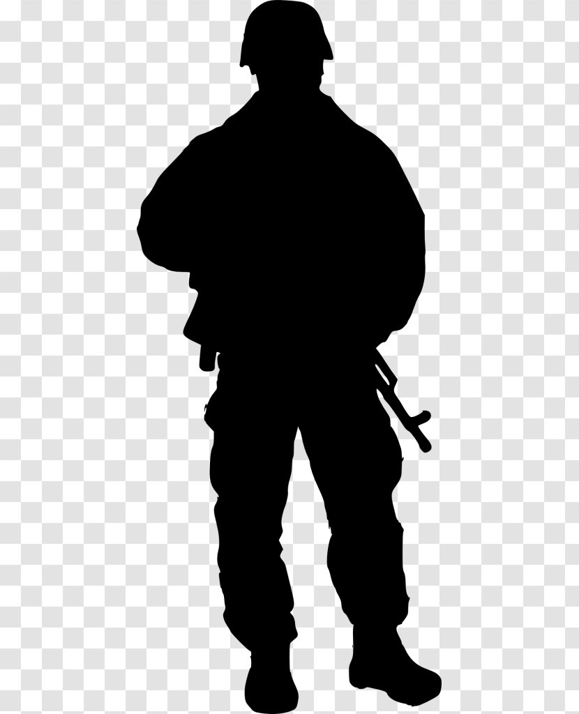 Silhouette Soldier Photography Drawing - Joint Transparent PNG