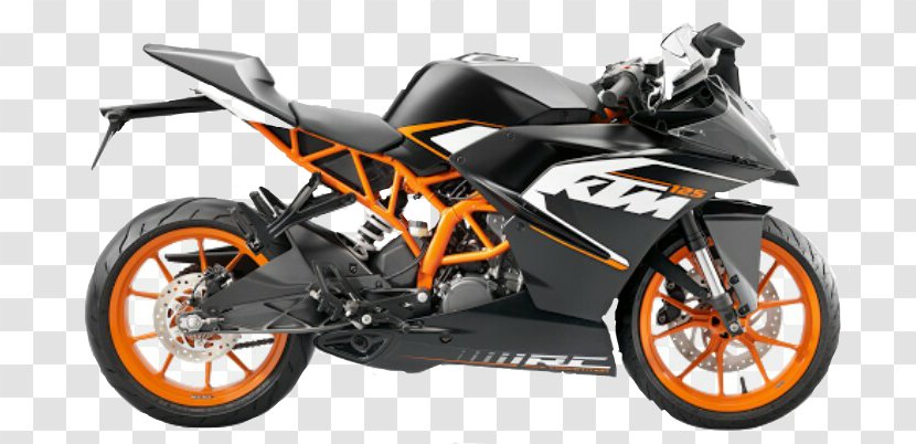 KTM RC 125 Bajaj Auto Car Motorcycle - Sport Bike Transparent PNG