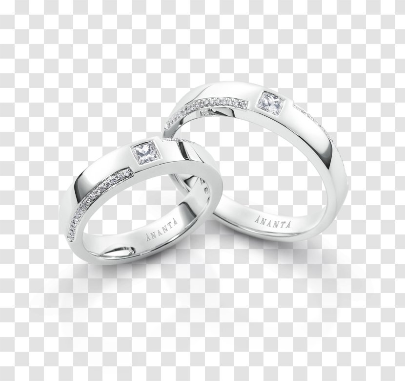 Ring Princess Cut Diamond Jewellery - Rings Transparent PNG