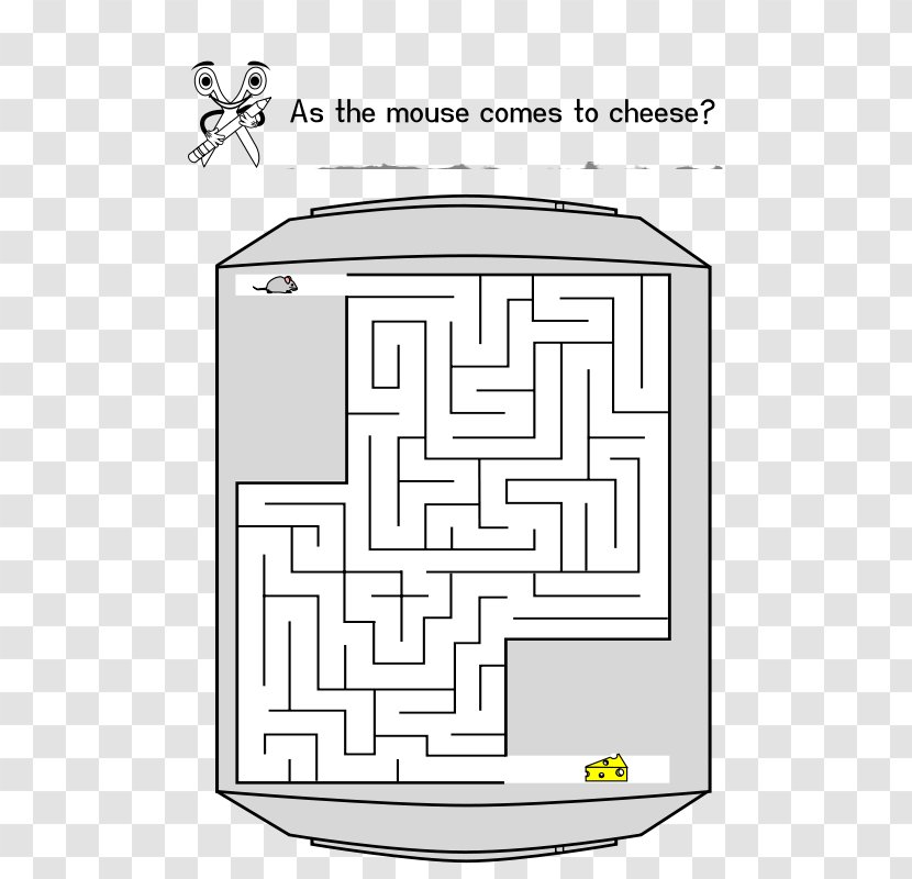Maze Jigsaw Puzzles Labyrinth - Text - Vector Transparent PNG