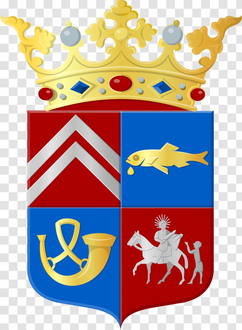 Wapen Van Harenkarspel Schagen Coat Of Arms Heraldry - Crown Transparent PNG