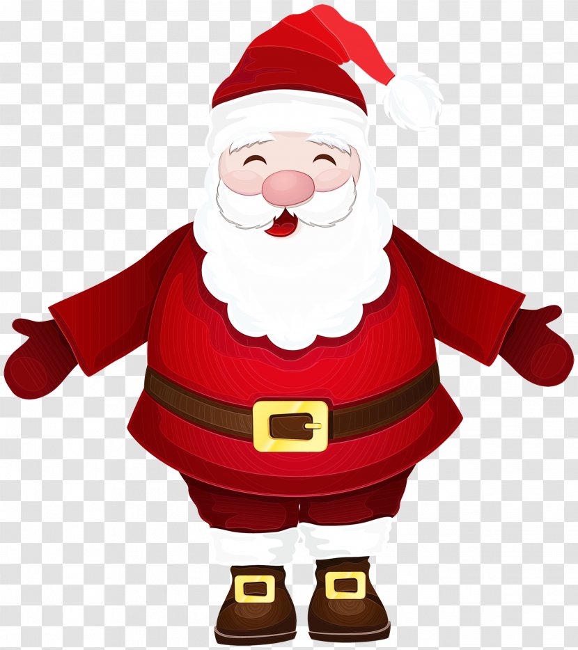 Santa Claus Cartoon - Fictional Character - Christmas Transparent PNG