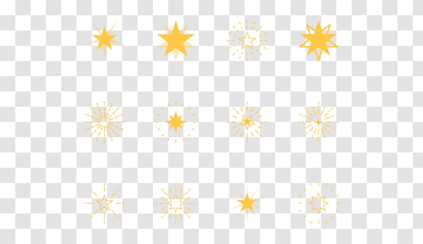 Line Point Pattern - Yellow - Pack Collection Transparent PNG