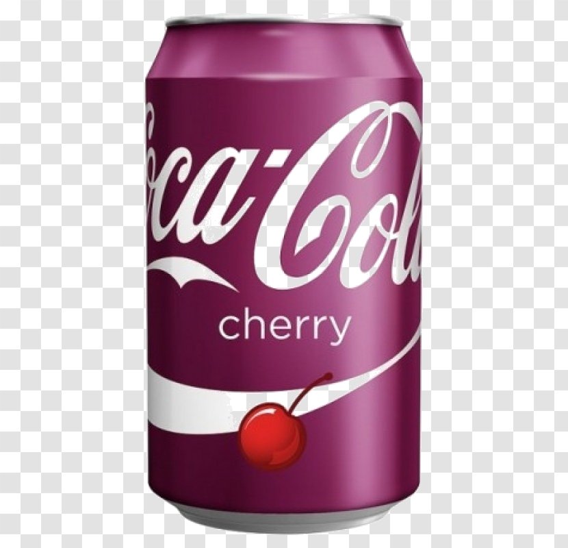 Coca-Cola Cherry Fizzy Drinks Diet Coke Fanta - Soft Drink - Coca Cola Transparent PNG
