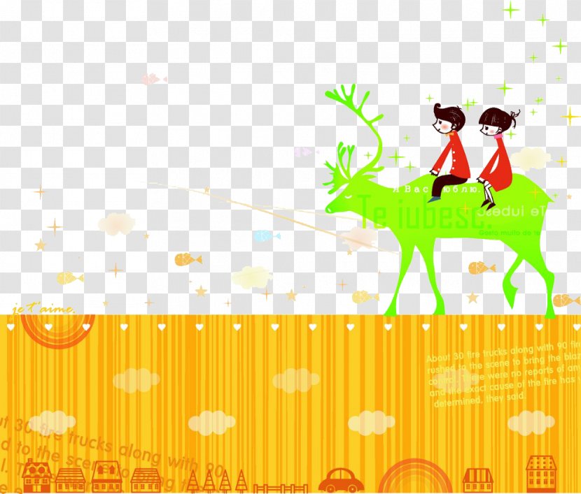 54 Cards Stock Illustration - Cartoon - Sitting In The Back Of Bull Men And Women Transparent PNG