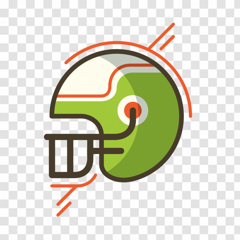 Clip Art - Football Equipment And Supplies - Hand-painted Baseball Helmet Transparent PNG