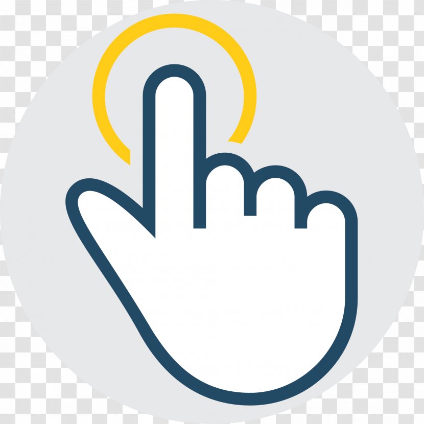 Finger Line - Logo - Symbol Hand Transparent PNG
