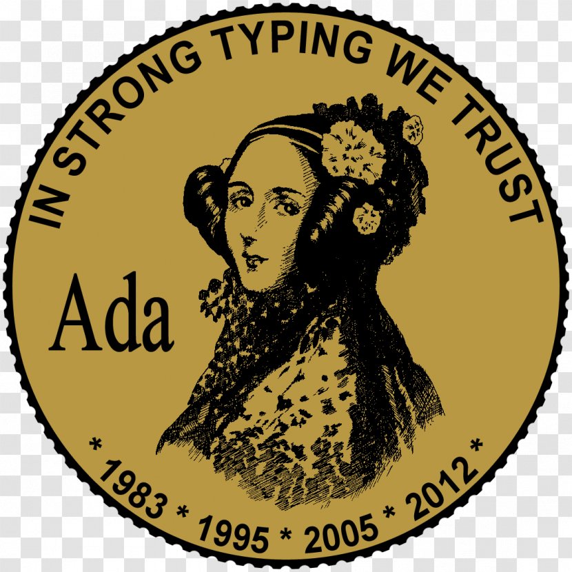 Ada Lovelace Programmer Programming Language Strong Typing - Computer Program Transparent PNG