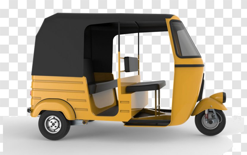 Auto Rickshaw Bajaj Car Pulled - Motor Vehicle Transparent PNG