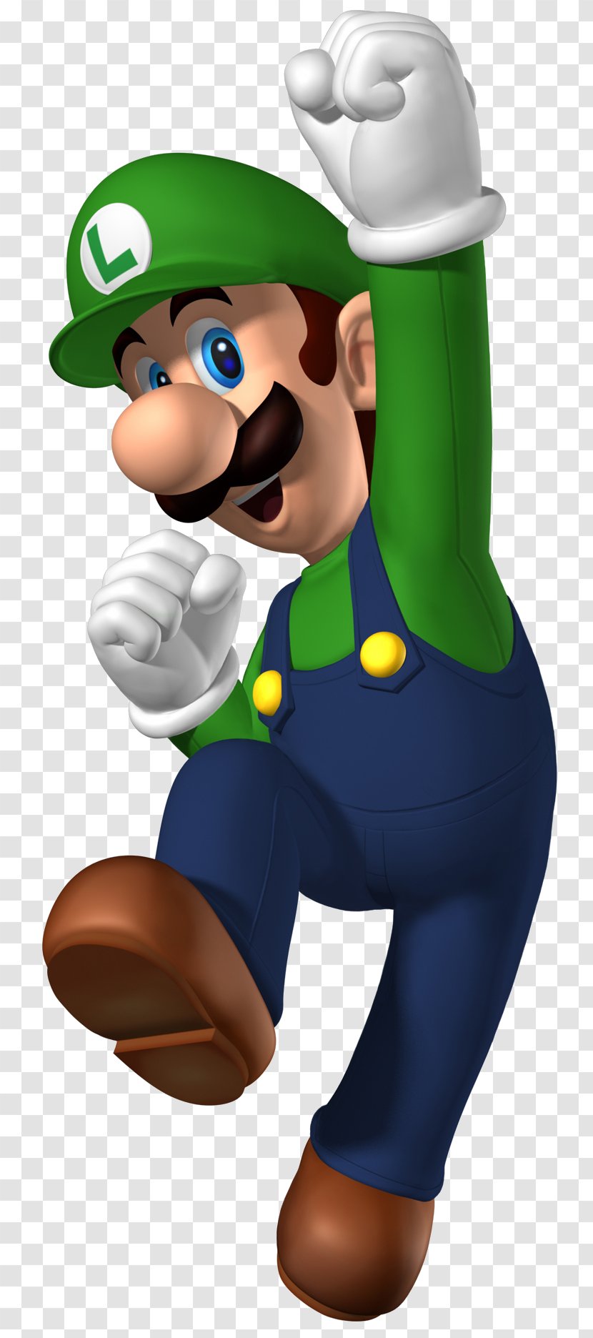New Super Mario Bros. 2 U - Series - Luigi Transparent Transparent PNG