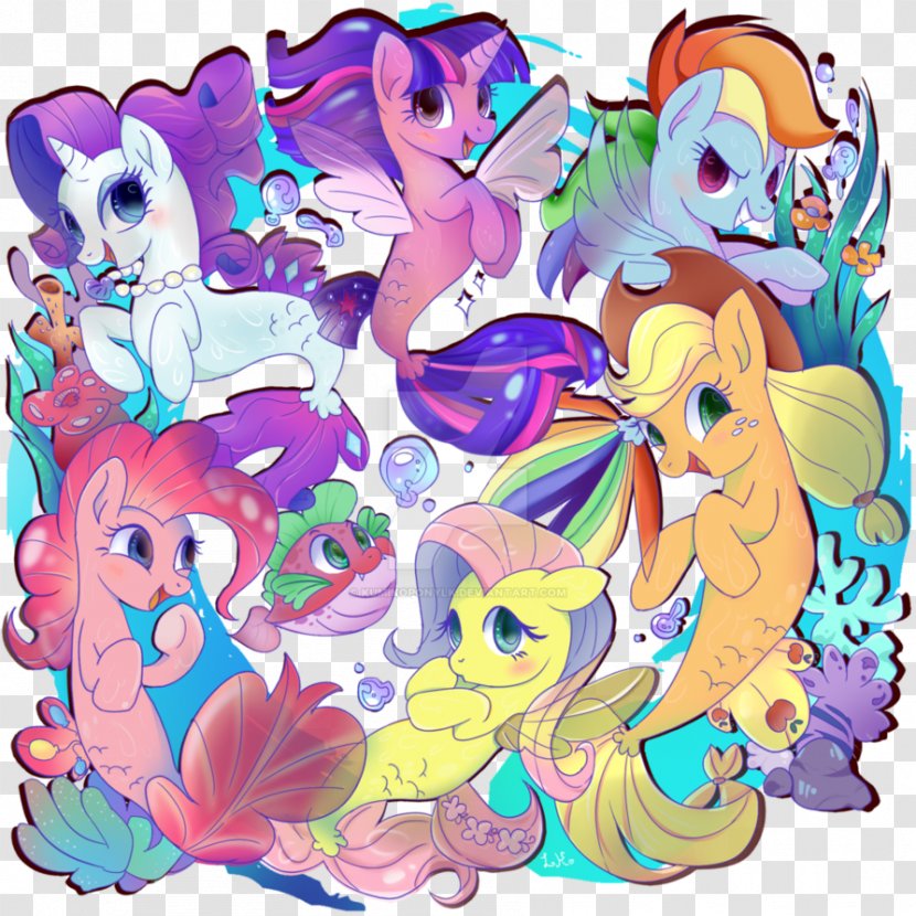 Pony Rarity Pinkie Pie Applejack Rainbow Dash - Mythical Creature - My Little Transparent PNG