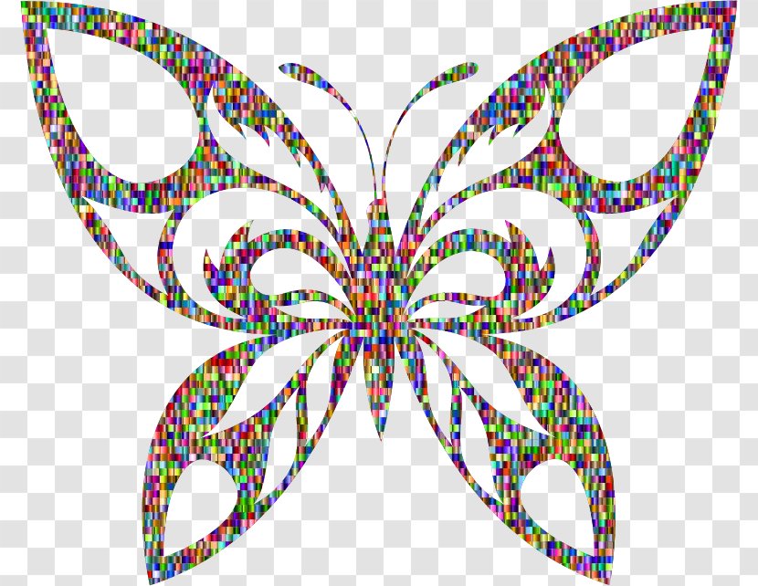 Butterfly Silhouette Clip Art - Pollinator Transparent PNG