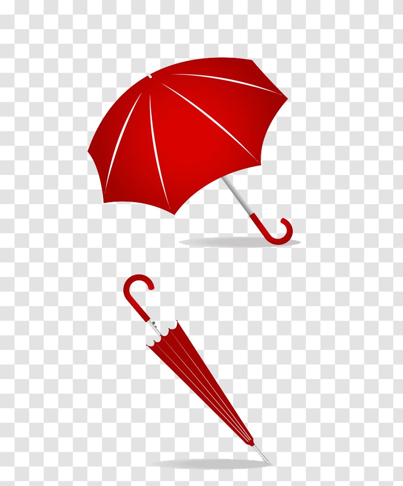 Umbrella Red Stock Illustration - Area Transparent PNG