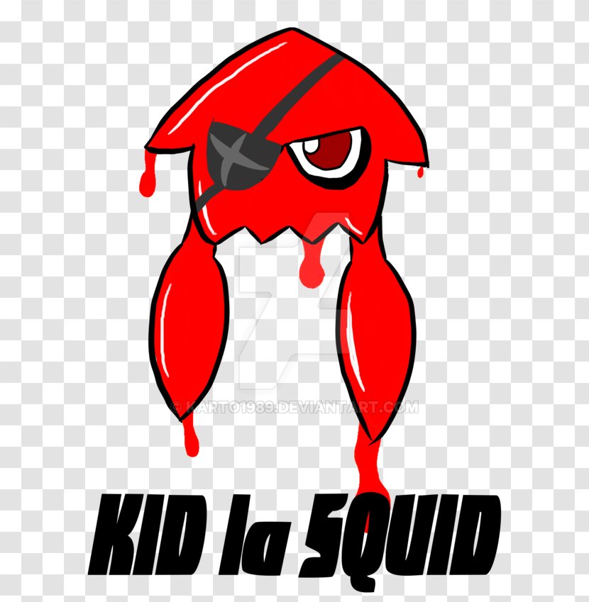 Cartoon Character Logo Clip Art - Artwork - Drawing Of Squid Transparent PNG