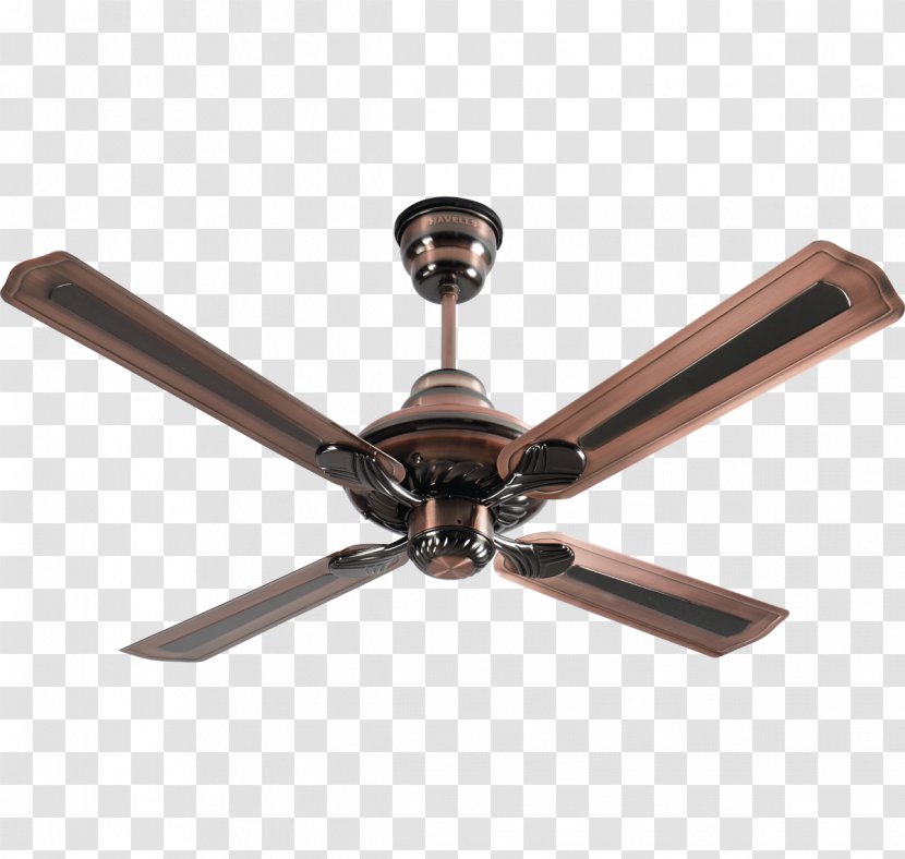 Ceiling Fans Havells Dropped - Fireresistance Rating Transparent PNG