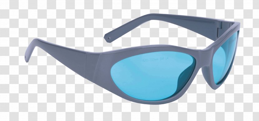 Goggles Sunglasses Laser Safety - Blue - Glasses Transparent PNG