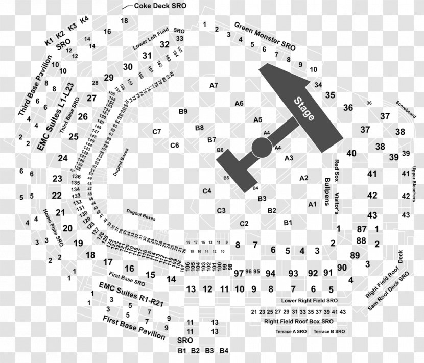 Fenway Park Boston Billy Joel Tickets Foo Fighters At Fenway! Journey And Def Leppard Jimmy Buffett - Silhouette - SEAT PARK Transparent PNG