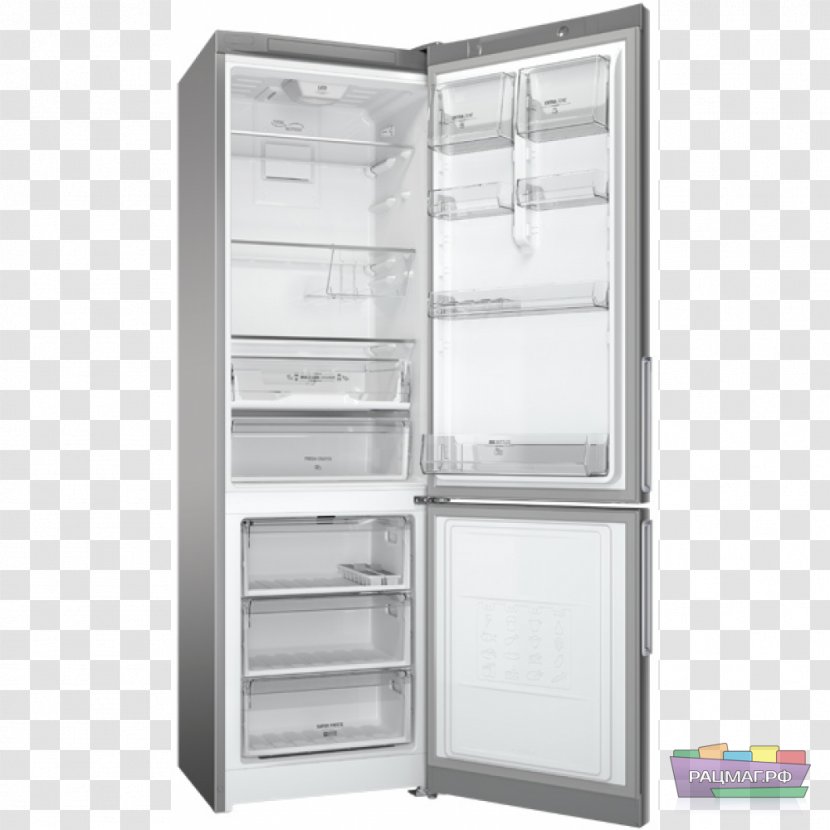 Ariston Hotpoint Refrigerator Auto-defrost Home Appliance - Thermo Group - Zw Transparent PNG