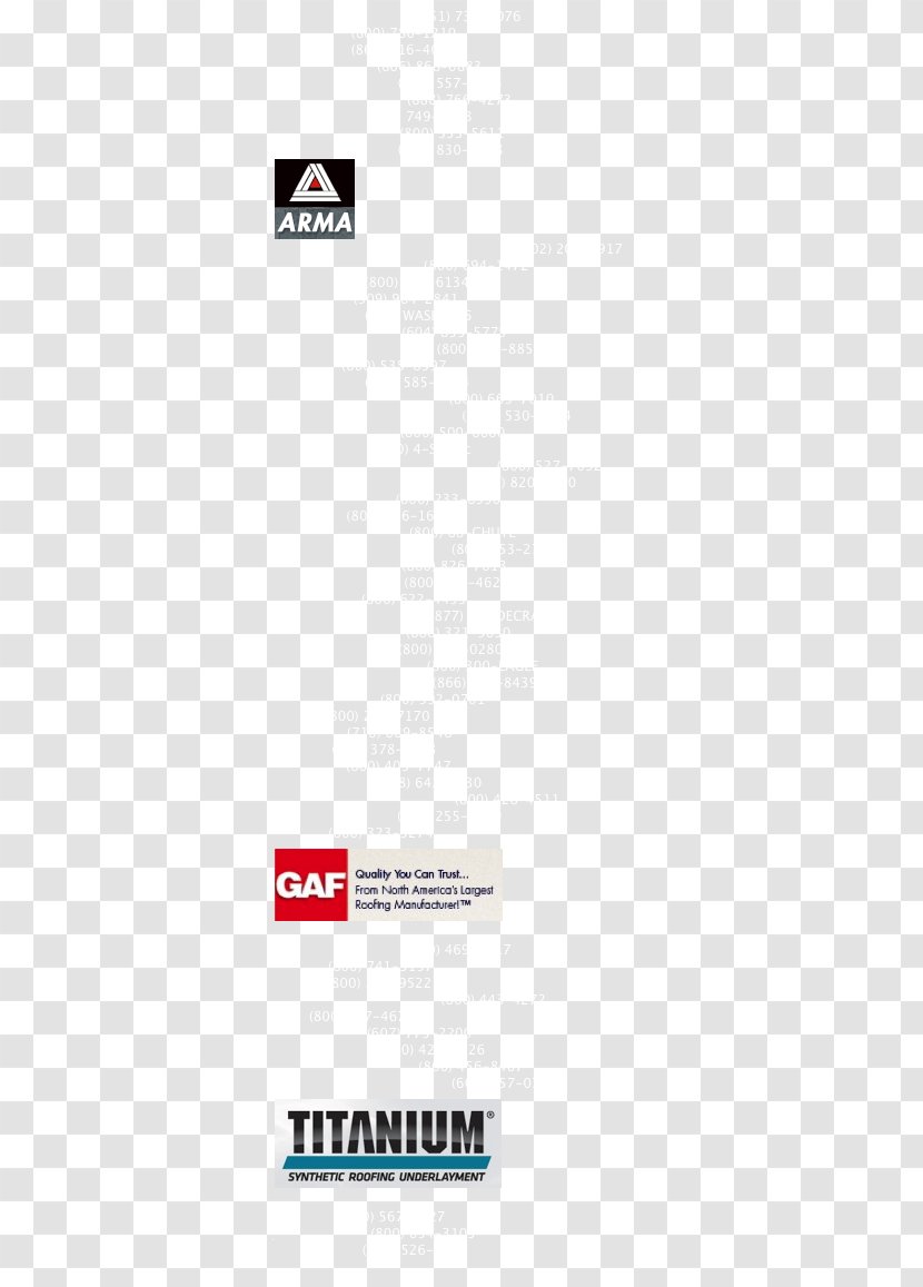 Logo Brand Product Design GAF Materials Corporation - Text - Slate Floor Transparent PNG
