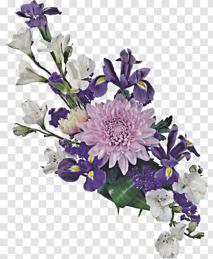 Flower Irises Clip Art - Plant - A Bouquet Of Flowers Transparent PNG