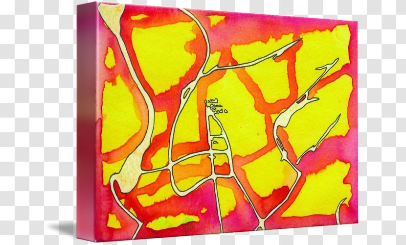Acrylic Paint Modern Art Visual Arts Resin - Yellow Watercolour Transparent PNG