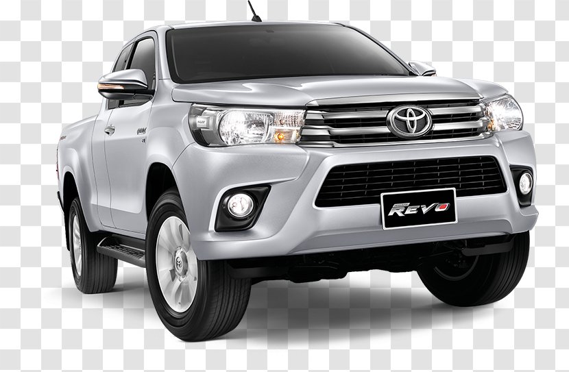 Toyota Hilux Car Pickup Truck Fortuner - Automotive Exterior Transparent PNG