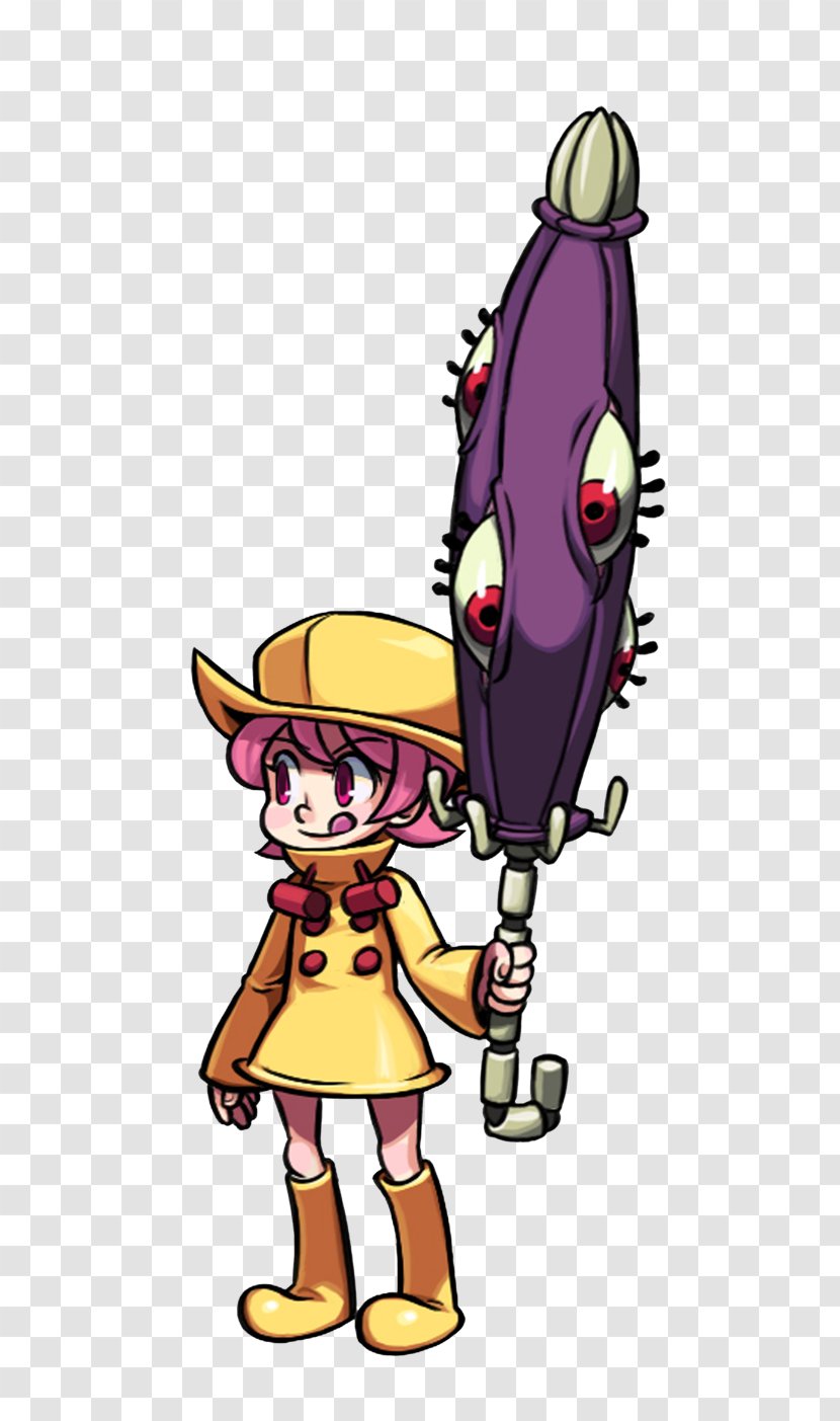 Skullgirls Video Game Giant Bomb Umbrella Arcade - Wiki - Player Character Transparent PNG