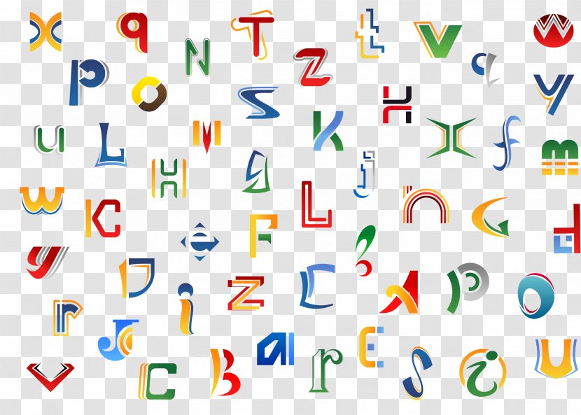 Alphabet Letter Font - Product Design - Vector Logo Transparent PNG