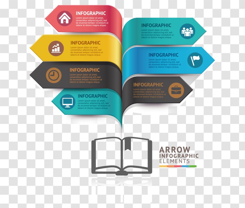Infographic Chart Icon - Logo - Vector PPT Book Transparent PNG