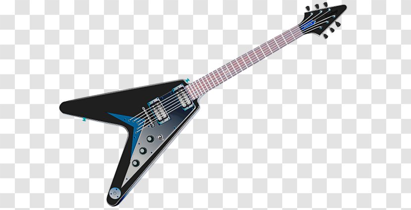 Gibson Flying V Guitar Explorer - Tree - Clip Art Transparent PNG