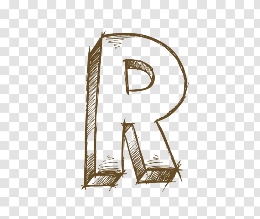Letter - Hand Painted Letters R Transparent PNG