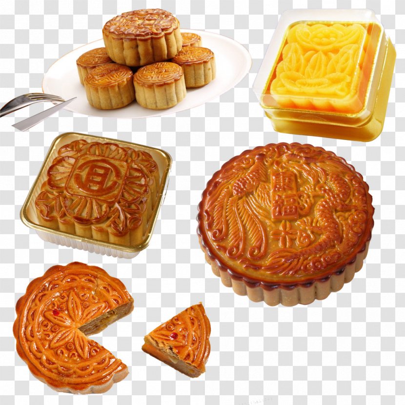Mooncake Drawing Mid-Autumn Festival - Pastry - 3d Image Creative Transparent PNG