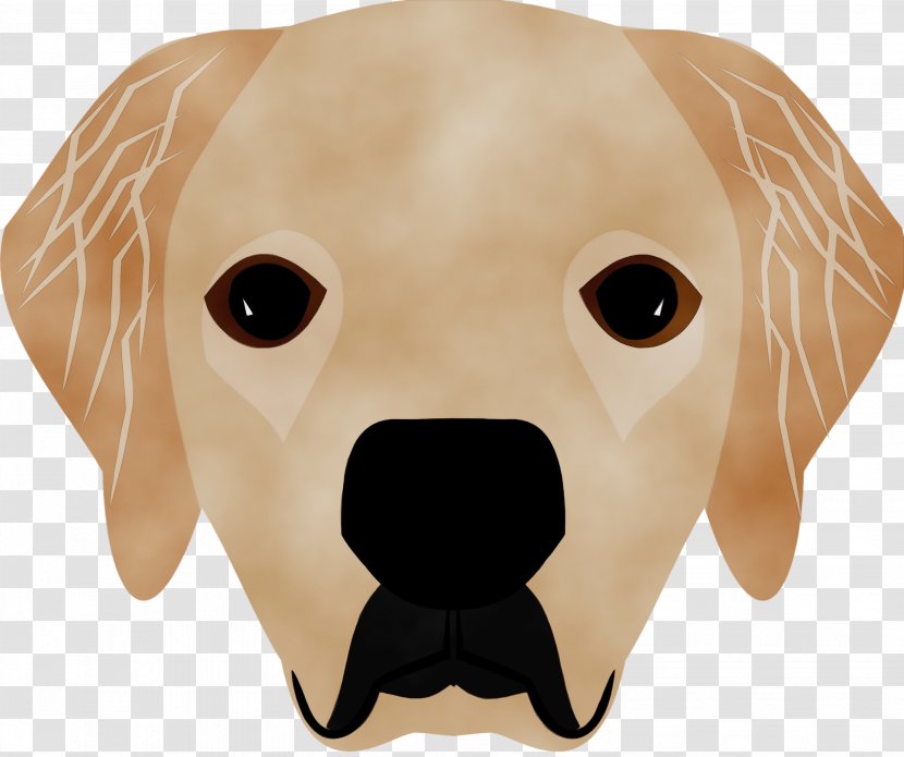 Labrador Retriever Staffordshire Bull Terrier Snout Cartoon - Stuffed Toy Animal Figure Transparent PNG