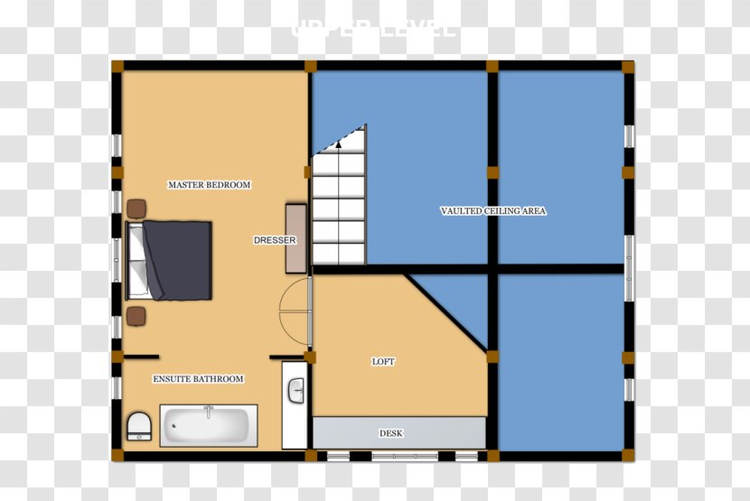 Bedroom Bathroom Floor Plan Living Room - Door - Open The Outside Transparent PNG
