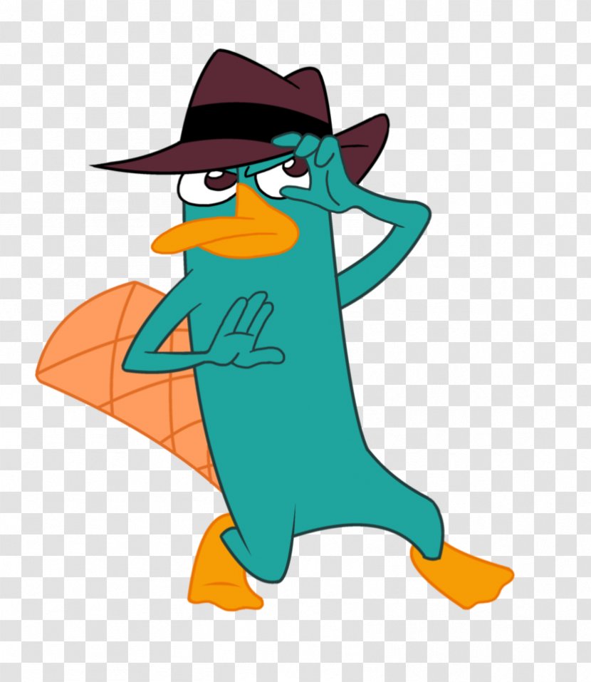Perry The Platypus Phineas Flynn Ferb Fletcher Duck - Mammal Transparent PNG