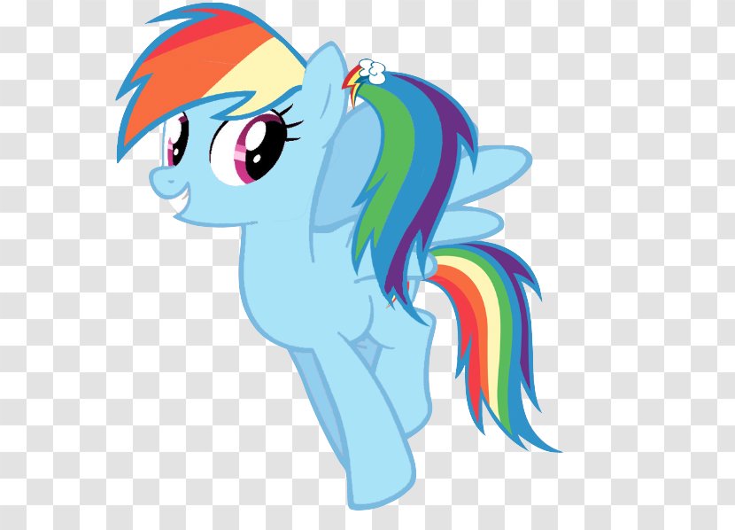 Rainbow Dash Pony Pinkie Pie Rarity Applejack - Hair Transparent PNG