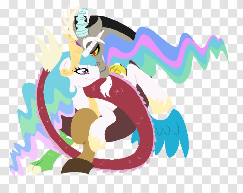 Pony Princess Celestia Pinkie Pie Horse Fluttershy - Silhouette Transparent PNG