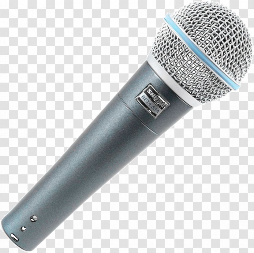Microphone Shure SM58 Audio Beta 58A - Heart - Mic Transparent PNG