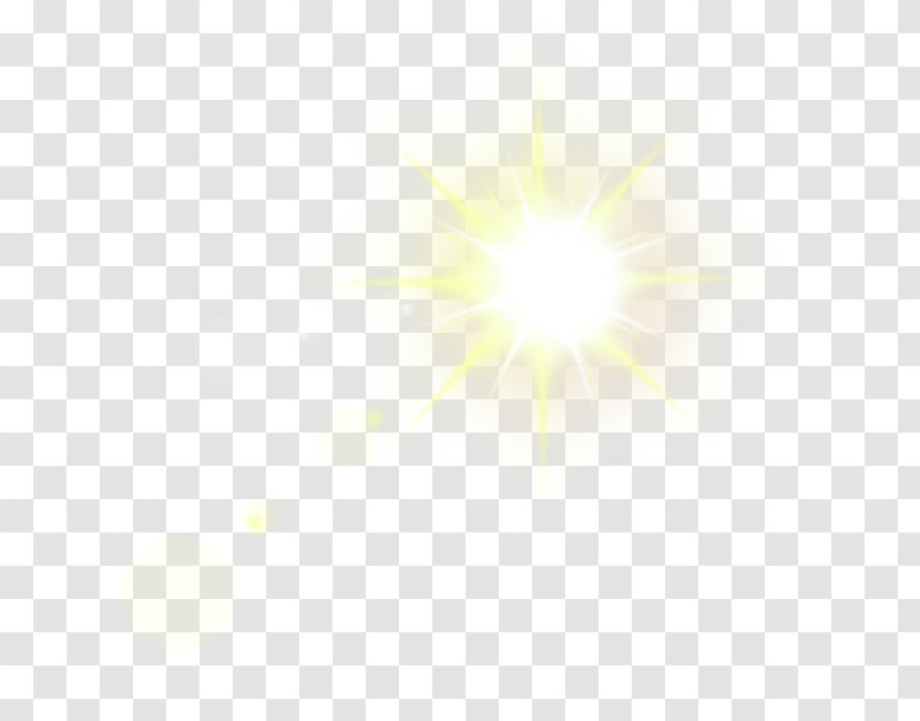 Light Point Computer File - Texture - Beautiful Golden Sun Glare Transparent PNG
