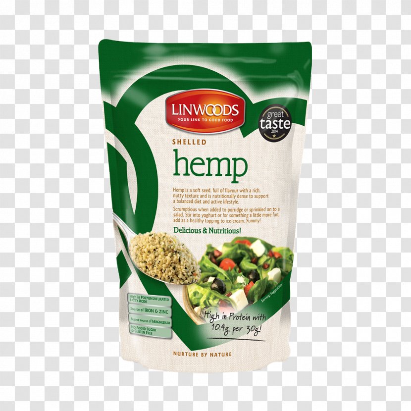 Hemp Seed Food Complete Protein - Organic Certification Transparent PNG