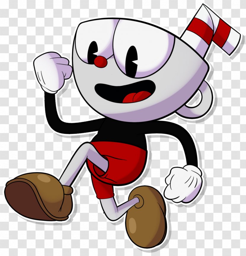 Cuphead YouTube Bendy And The Ink Machine Games Cup Cartoon - Silhouette - Youtube Transparent PNG