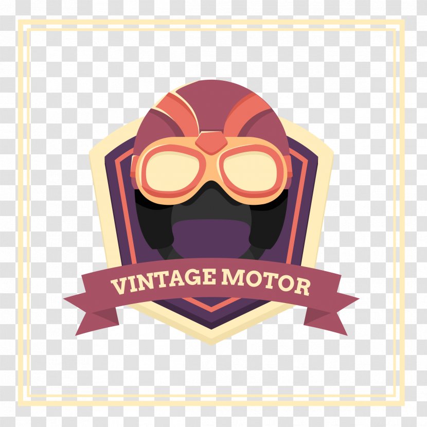 Motorcycle Helmet Adobe Illustrator - Glasses - Vintage Transparent PNG