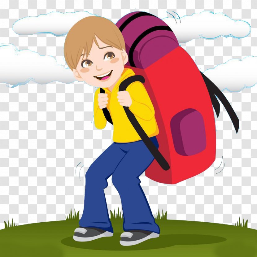 Backpack Stock Photography Royalty-free Clip Art - Human Behavior - Backpackers Transparent PNG