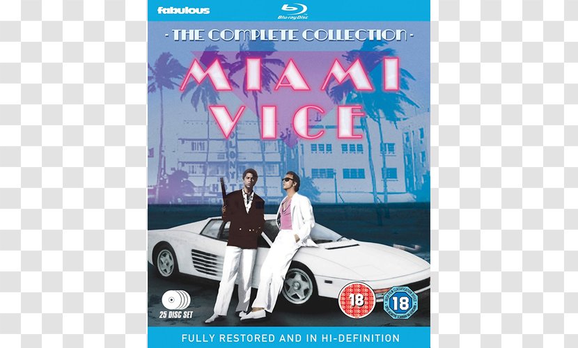 Blu-ray Disc Miami Vice: The Game Television Show DVD Complete Collection - Dvd Transparent PNG